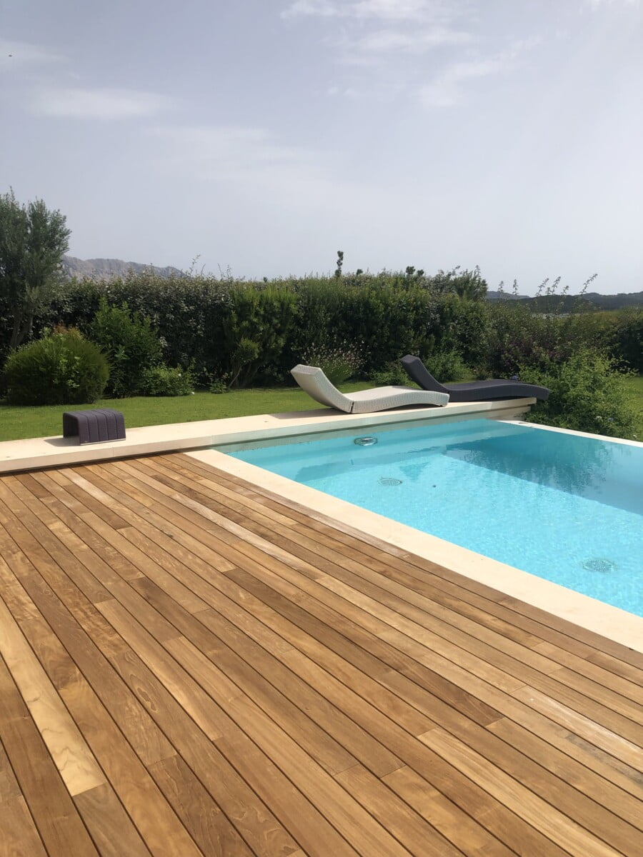 Decking Bordo Piscina Zeta Servizi Decking Pavimento Bordo Piscina In Legno Su Misura - Zeta Servizi Olbia